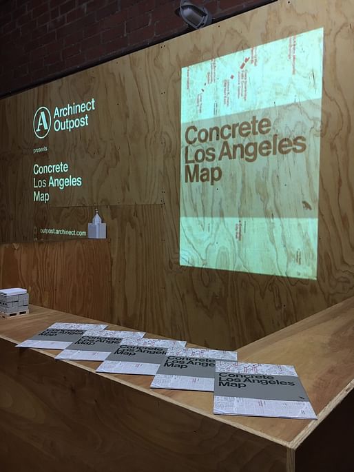 Concrete Los Angeles Maps event at Archinect Outpost