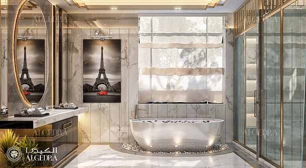 Master bedroom bathroom design