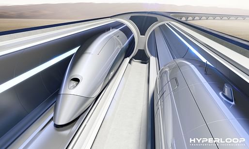 Wheeee! Image: Hyperloop Transportation Technologies.