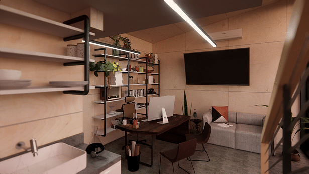 Interior Render No. 2