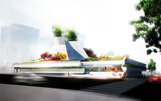 Morphosis has unveiled designs for the new Korean American National Museum in Los Angeles. Image courtesy of Morphosis. 