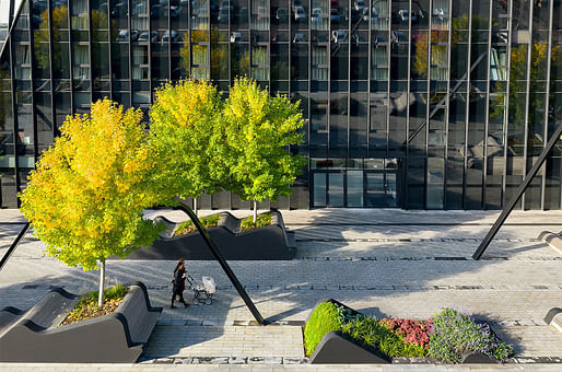 Vilnius Plaza by Martha Schwartz Partners.