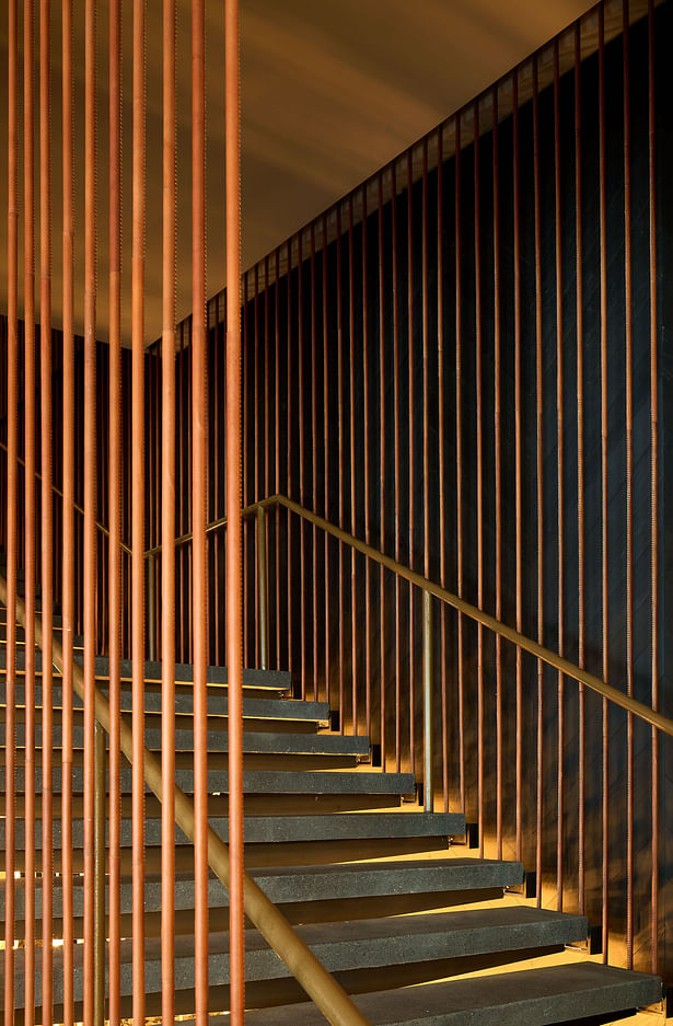 Lobby staircase of the Thompson San Antonio