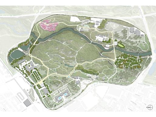 The New York Botanical Garden Comprehensive Master Plan by OLIN in partnership with the NY Botanical Garden. Image credit: OLIN
