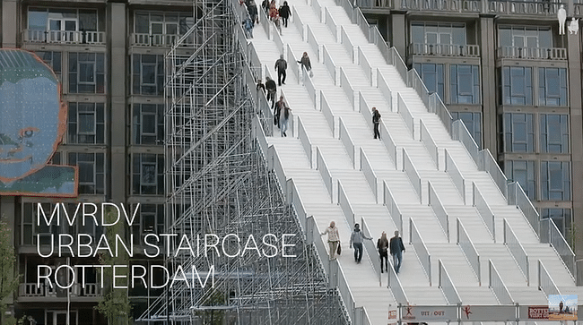 Screenshot of 'The Stairs' from #donotsettle's YouTube video.