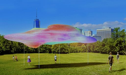 2018 City of Dreams Pavilion finalist: “The Rainbow Pavilion” by Christophe Cormy Donat