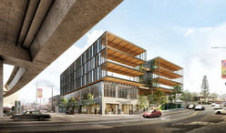 LEVER Architecture unveils designs for a new mass timber structure in LA's Chinatown