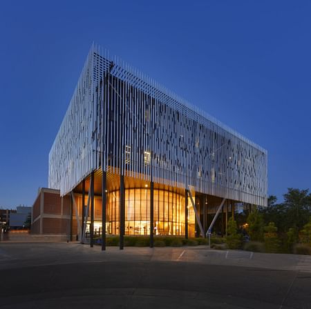 Bryant Bannister Laboratory of Tree Ring Research, University of Arizona. Image © Liam Fredrick/Courtesy of Richärd Kennedy Architects. 