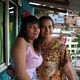 Community leader Adriana Maria Restrepo (right) with her daughter Stefania. “Come back in five years,” Adriana says, “and this neighborhood will have changed from a good neighborhood into a great one!” (Letty Reimerink)