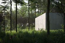 Rendering unveiled for a new Richard Serra sculpture building at the Glenstone Museum in Maryland 