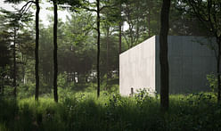 Rendering unveiled for a new Richard Serra sculpture building at the Glenstone Museum in Maryland 
