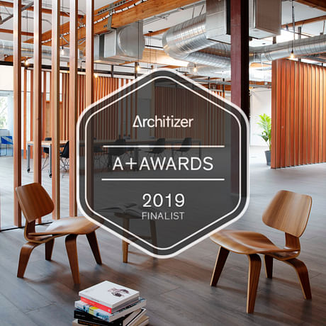 Toolbox has been selected as a Commercial-Coworking Space Finalist for the 2019 Architizer A+ Awards. Thank you to our whole crew; our client, MiLA, our contractor, Encore Construction, our structural engineer, Jonathan Chikhale, and our architectural photographer, Matthew McNulty. Check out the finalists and vote for your favorites by July 5th! https://vote.architizer.com/PublicVoting#/2019/architecture/commercial/coworking-space