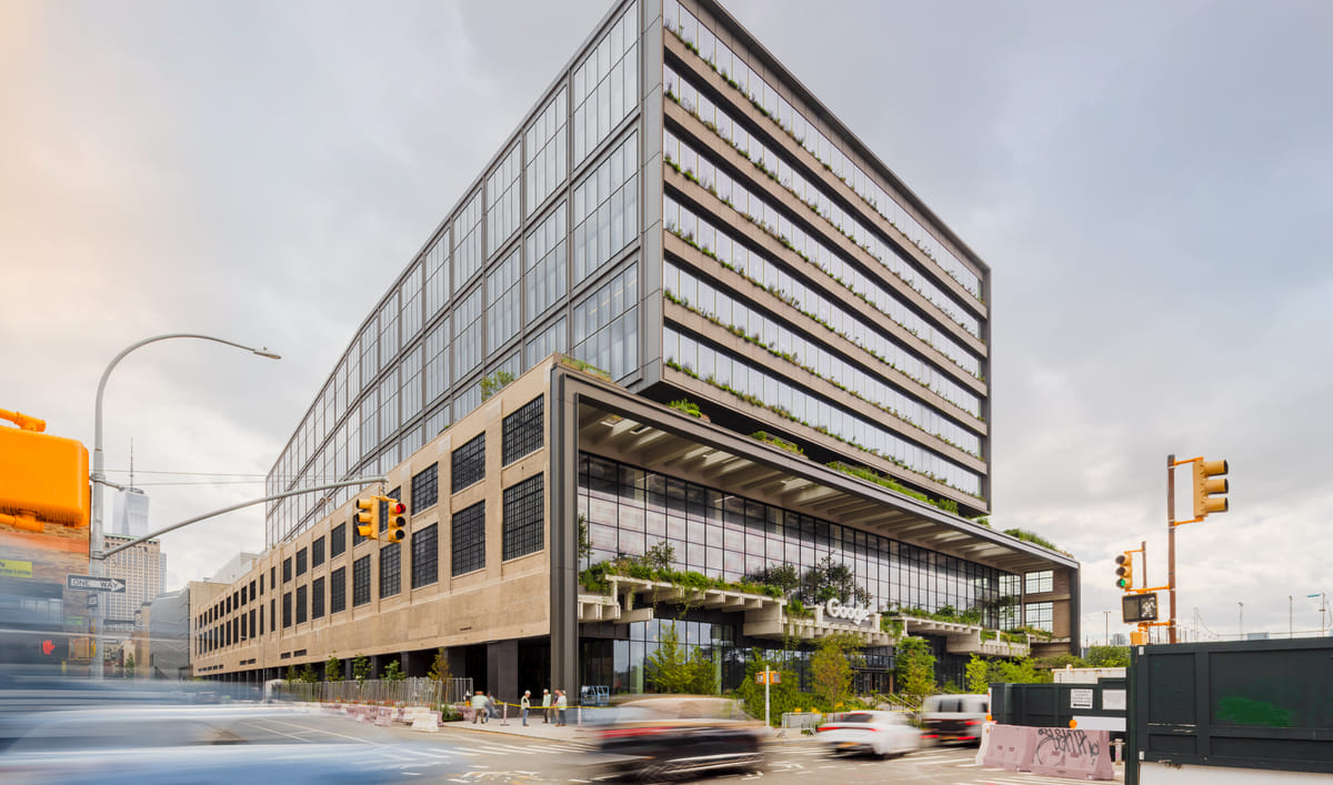 Google NYC’s new adaptive-reuse HQ design by Gensler and COOKFOX opens at Hudson Square | News Google NYC’s new adaptive-reuse HQ design by Gensler and COOKFOX opens at Hudson Square | News