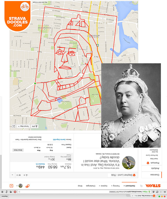 Stephen Lund: Queen Victoria (Image via gpsdoodles.com)