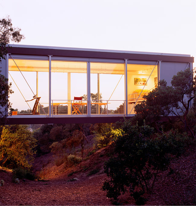 House for Two Artists in San Diego, CA by Safdie Rabines Architects