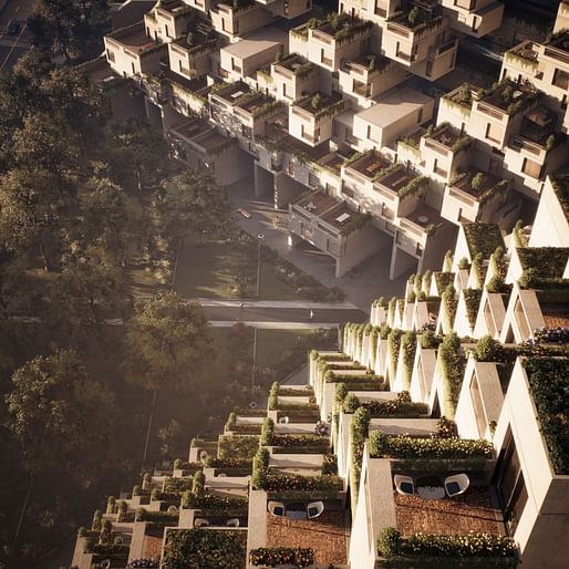 'Recreating the Original Vision for Habitat 67 with Unreal Engine' (in collaboration with Epic Games and Neoscape) by Safdie Architects.