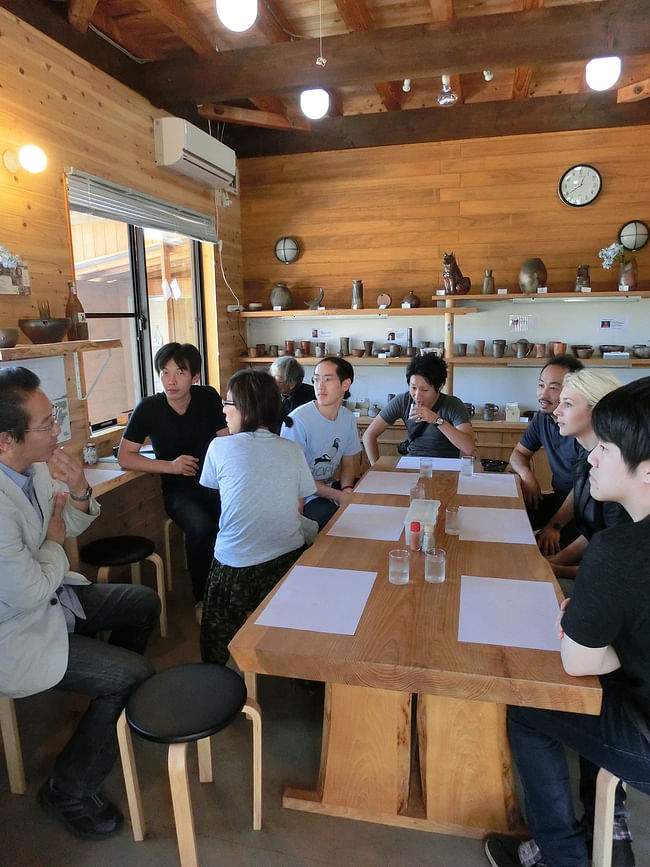 Lunch! Life in Japan somehow always comes down to enjoyment of food in humble settings. 