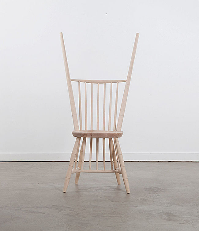 Rod-Back Side Chair. Photo courtesy of Volume Gallery.