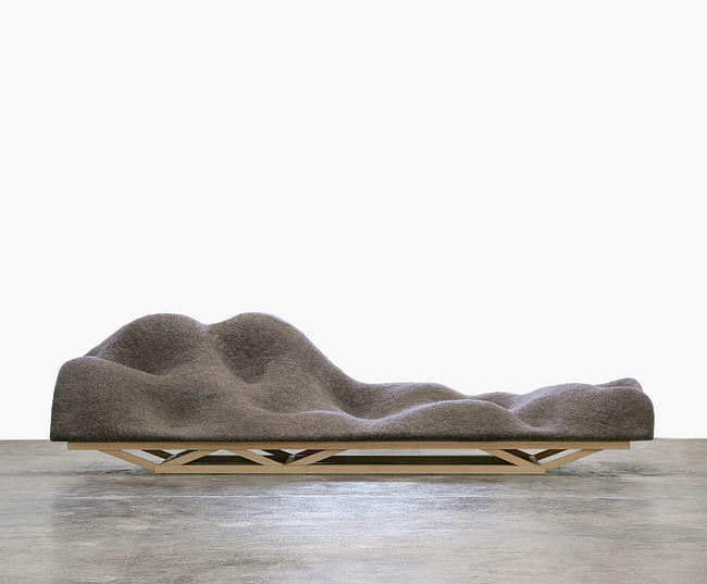Brain Wave Sofa, 2010 by by Luca Maassen and Unfold. Photo © Lucas Maassen and Unfold
