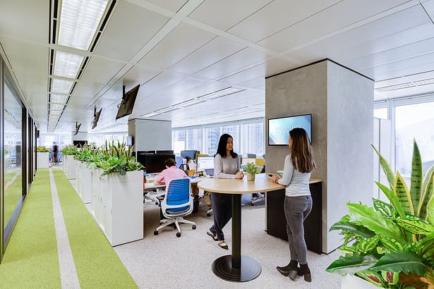 TNG Hong Kong Flexible office design trends by Space Matrix