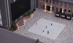 In an Ontario plaza, interactive pavements play music ‘as if by magic’