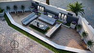 Modern Architecture with Landscape Design in Oman