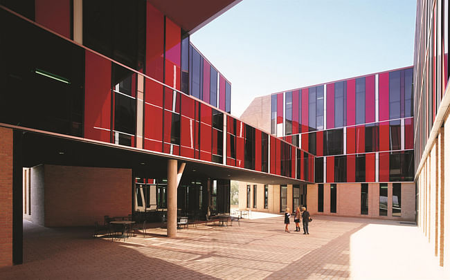 St. Edward’s University Dorms, 2008, Austin, Texas, USA. Photo by Cristobal Palma. Courtesy of ELEMENTAL.