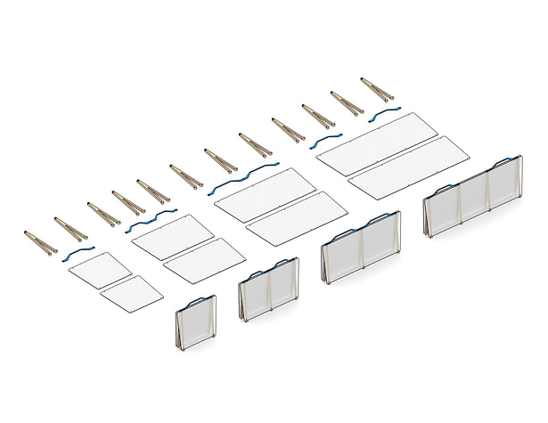 kit of parts and sizes