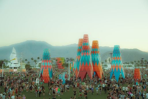 Sarbalé ke, designed by Francis Kéré. Courtesy of Coachella.