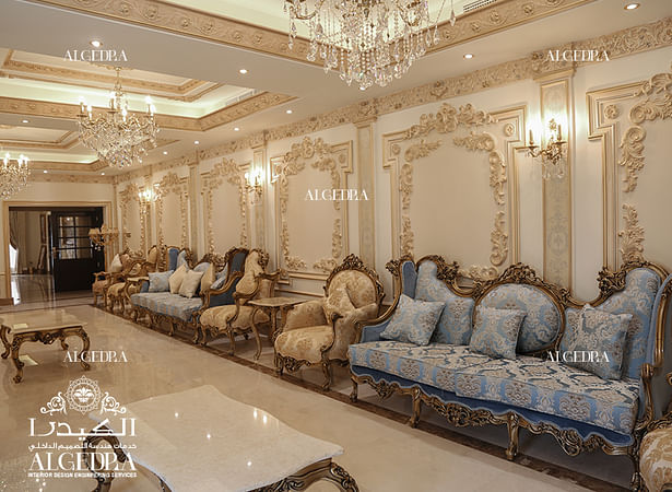 Luxury classic style villa majlis