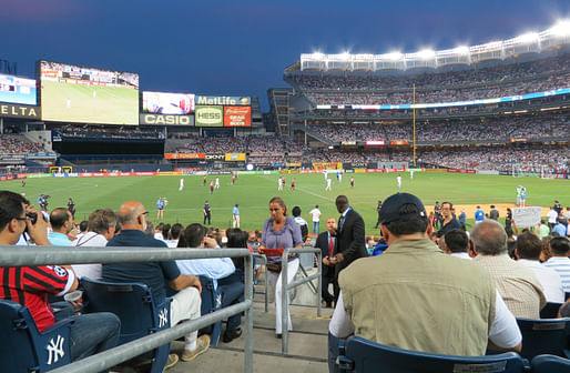 New York City Football Club currently plays at Yankee Stadium in the Bronx. Photo: Wikimedia Commons user goatling.