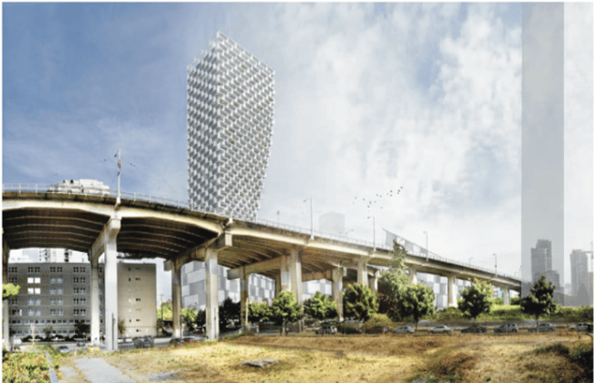 Beach & Howe Tower Proposal Vancouver BIG Tower Bjarke Ingels Group ...