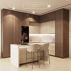 Sleek Sophistication: Antonovich Group's Modern Minimalist Apartment Interior Design