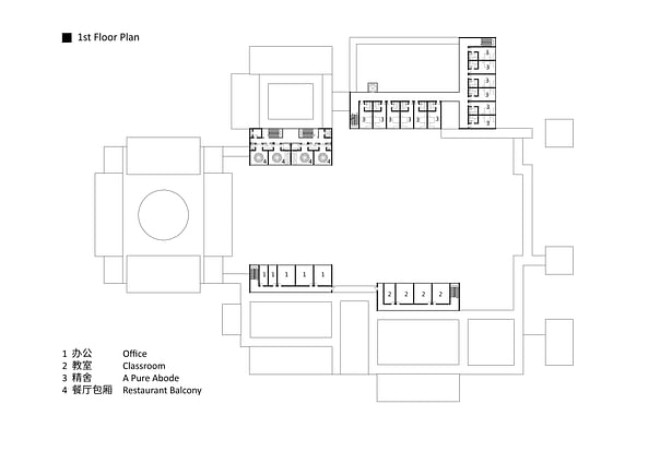 1st floor plan ©GLA Design