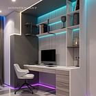 Futuristic Bedroom Interior Design Solution 