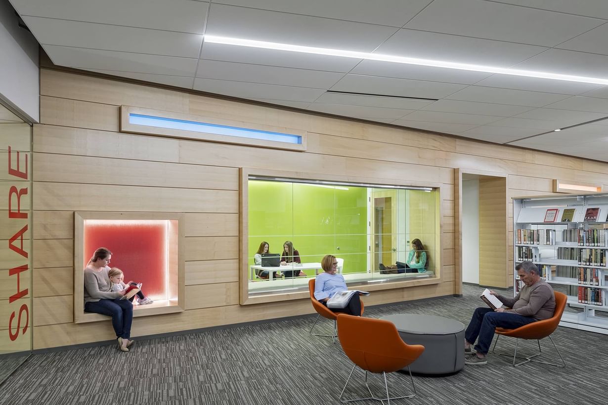 HGAdesigned Brambleton Library, Providing Loudoun County, VA with a