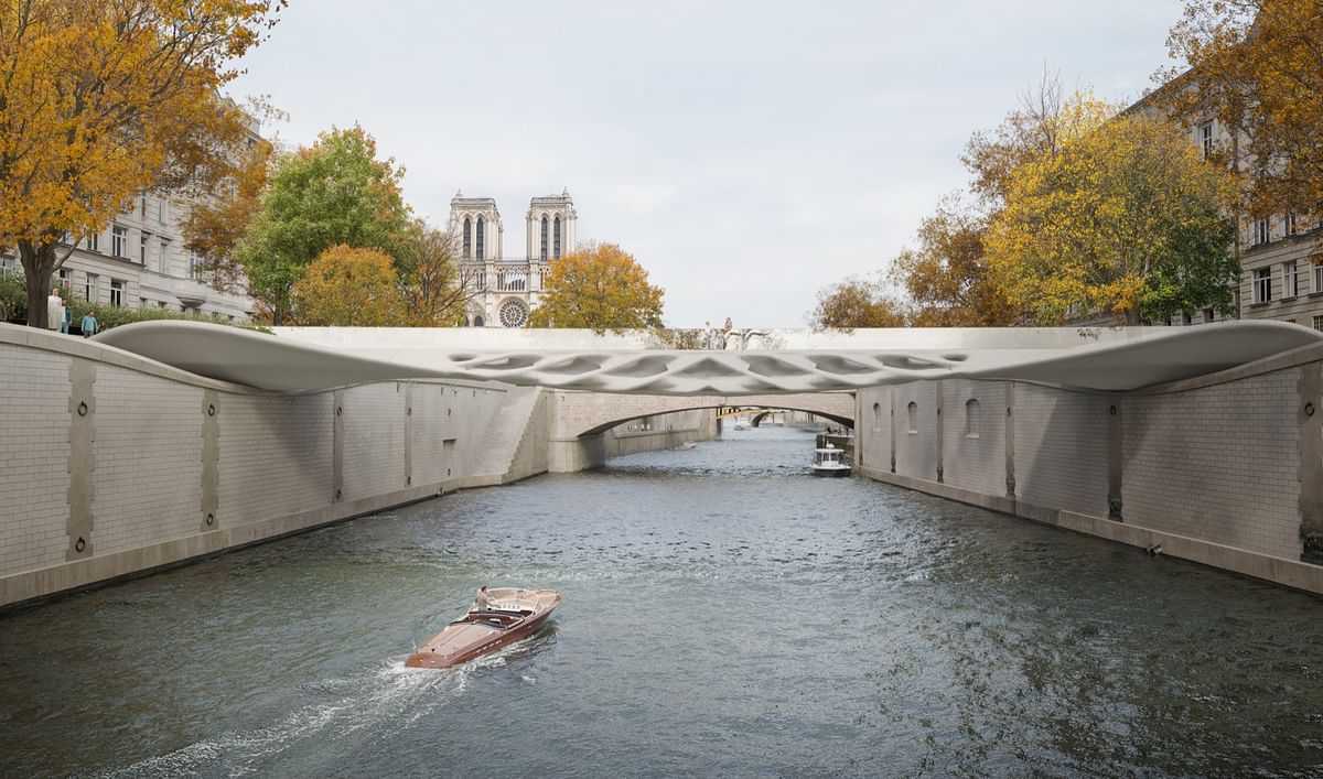 Penn researchers unveil carbon-capturing bridge prototype in Venice