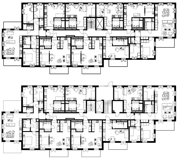 Flora, floor plan, by Belatchew Arkitekter