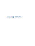 Jamison Properties, Inc.