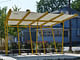 Installation of PUP canopy at Highland Neighborhood Community Greenspace