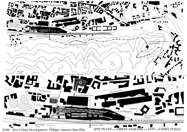 Site and city plans