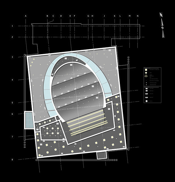 Mezzanine Reflected Ceiling Plan