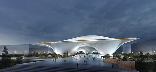 Entry for the National Art Museum of China in Beijing by MAD (Image: MAD)