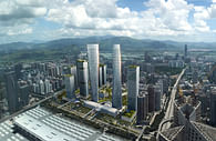 Huanggang Urban Development Initial Concept in Shenzhen