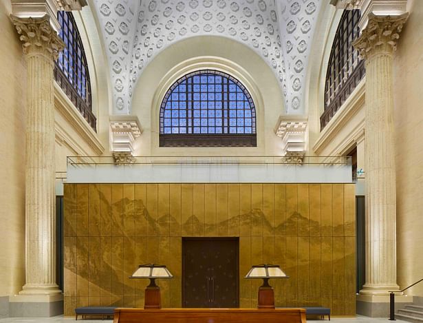 New committee room in former Grand Waiting Room of the Ottawa train station Tom Arban Photography