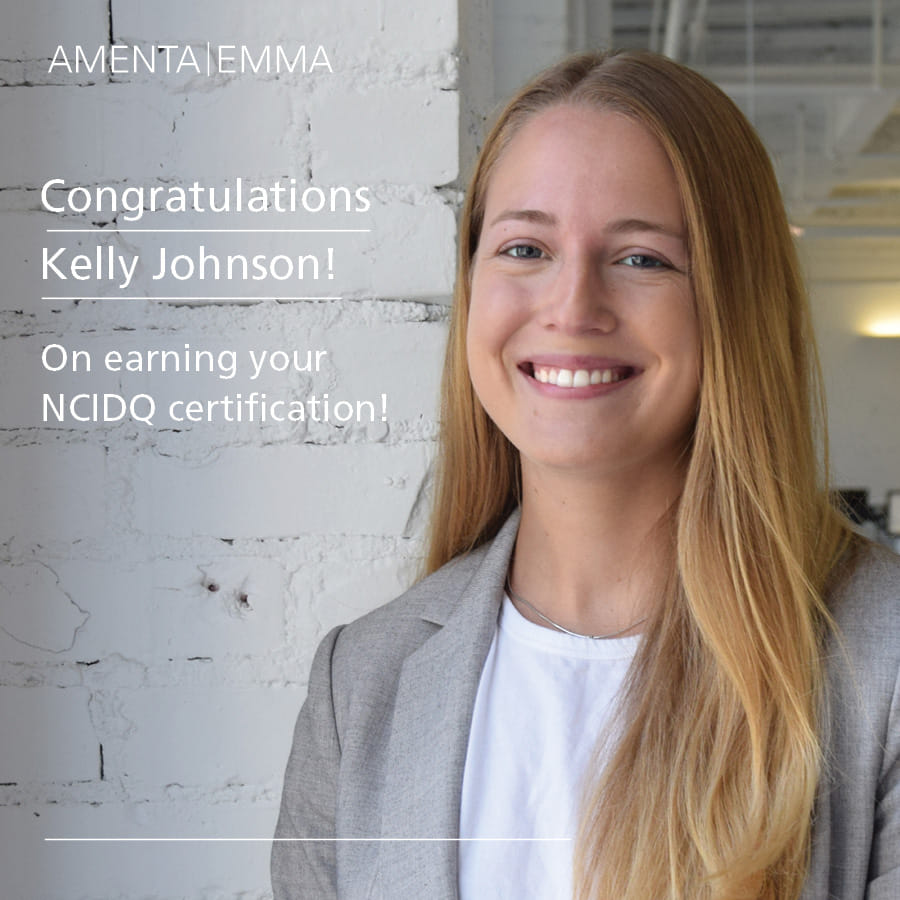 Kelly Johnson Earns NCIDQ Certification | Amenta Emma Architects ...