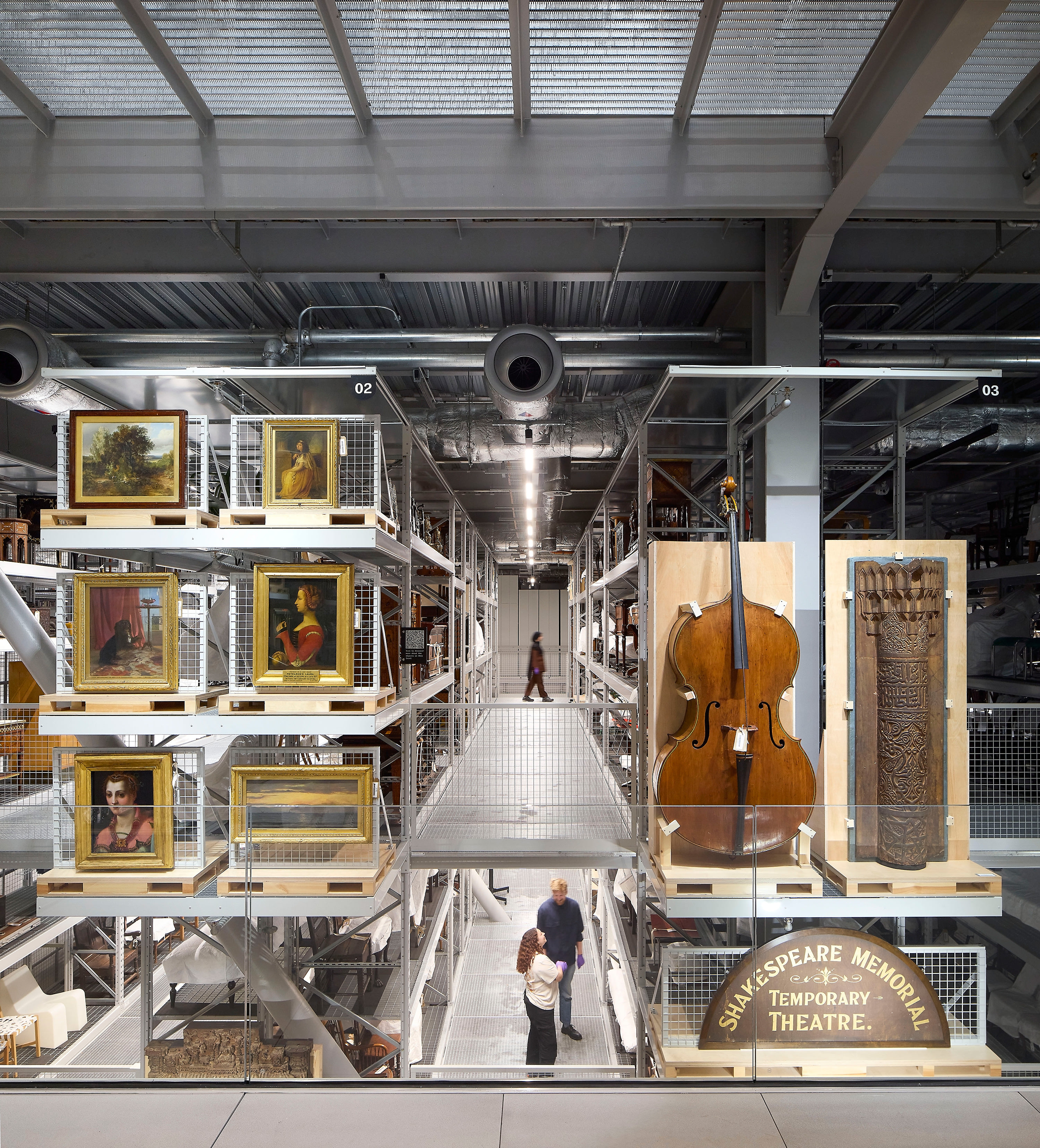 First Store House PHOTOS: First look inside DS+R's completed V&A East Storehouse | News ...