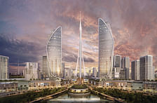 Work halted on world's next tallest tower, Calatrava-designed Dubai Creek Harbour Tower