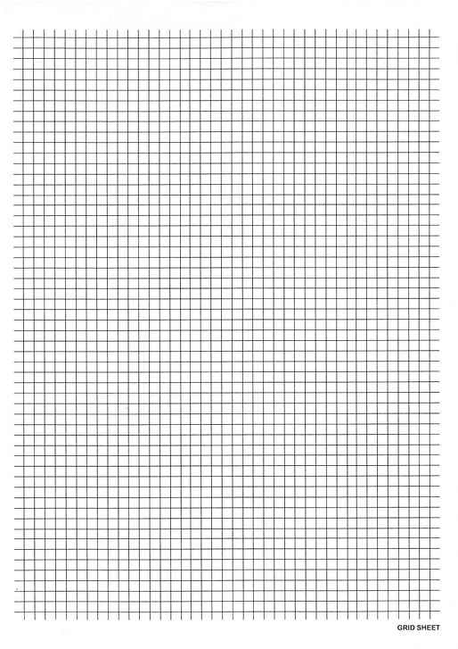 Grid Sheet - A4