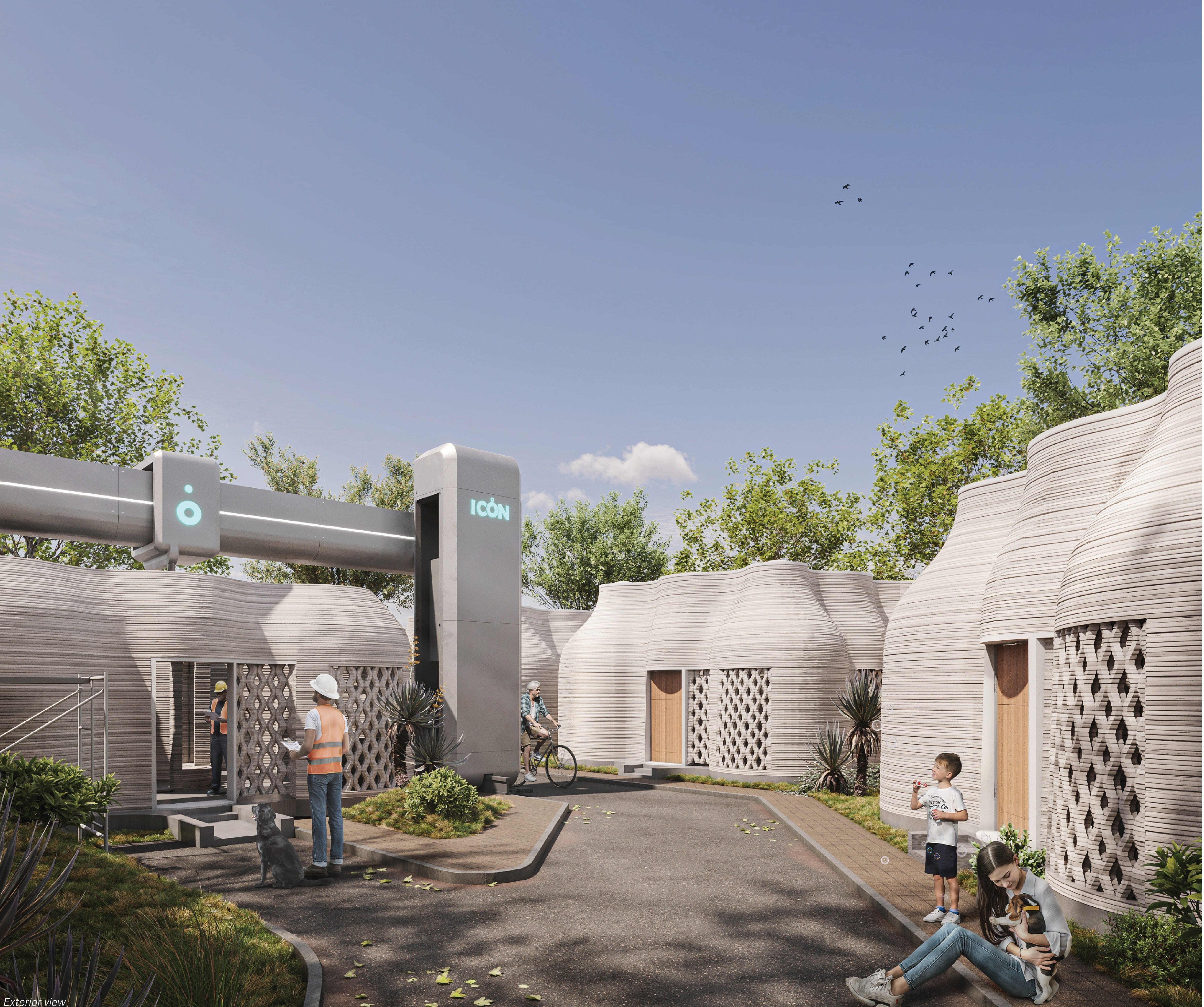 OCTACOVE 3D Printed Homes Texas |Initiative 99 | ICON Builds | Mridula ...